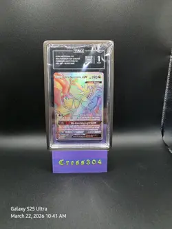 Pokemon Ultra Necrozma GX 140/131 SM-Forbidden Light Secret Rare TAG 1 - Image 2