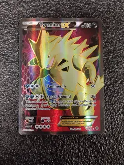 Pokemon Tyranitar EX (91 Full Art) - XY - Ancient Origins 91/98 - Image 1