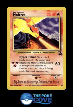 Moltres 21 | Wizards Black Star Promos | Pokemon Promo | MP - Image 1