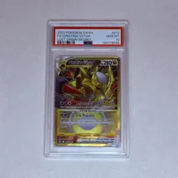 Giratina VSTAR (212) (Secret) Secret Rare SWSH11: Lost Origin PSA 10 212/196 - Image 1