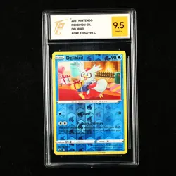 TQG 9.5 MINT+ 2021 Pokemon ENG Delibird 032/198 C - Image 1