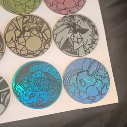 Nintendo Pokemon TCG Flip Coin Set 20 Yokohama Japan 2023 Pikachu Eevee - Image 4