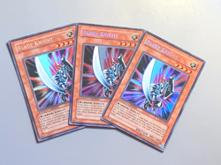 yugioh 3X Blade Knight CT1-EN002 Misprint Error Super Rare Picture LimitedVLP/NM - Image 2