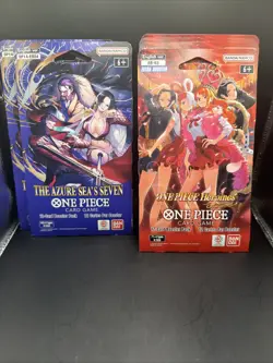 One Piece TCG Booster Pack Lot (6) EB-03 x4 OP-14 x2 Sealed - Image 1