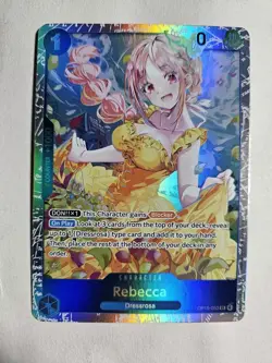 Rebecca OP15-053 Super Rare Adventure on Kami's Island One Piece NM - Image 1