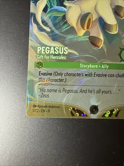 Disney Lorcana Pegasus - Gift for Hercules 1/C2 Challenge Promo Foil English NM - Image 4