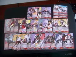 Weiss Schwarz Azur Lane~LOT OF 33 IRON BLOOD ENGLISH CARDS~MINT - Image 1