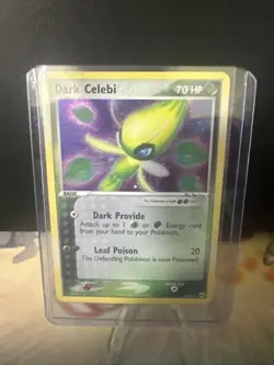 Pokemon Dark Celebi 4/101 EX Hidden Legends Holo Rare HP - Image 1