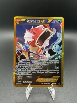 Pokemon TCG Gyarados EX 123/122 Breakpoint Secret Rare Holo 180 HP - Image 1