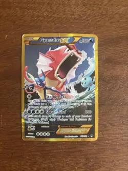 Pokemon Gyarados EX 123/122 Breakpoint Secret Rare - HP - Image 1