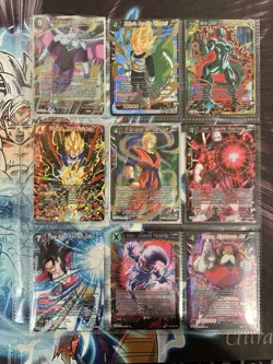 Dragon Ball Super Masters CCG Card Game SCR SPR SR Lot Of Cards DBZ Gogeta Goku - Image 2