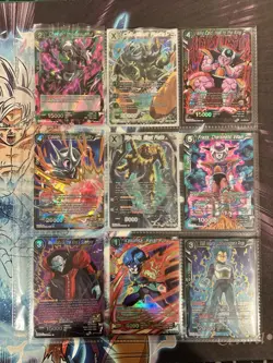 Dragon Ball Super Masters CCG Card Game SCR SPR SR Lot Of Cards DBZ Gogeta Goku - Image 4