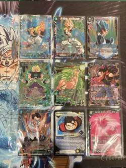 Dragon Ball Super Masters CCG Card Game SCR SPR SR Lot Of Cards DBZ Gogeta Goku - Image 5