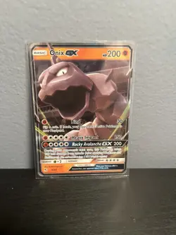 Onix GX 36/68 Hidden Fates- NM Ultra Rare 2019 Pokemon Card TCG - Image 1