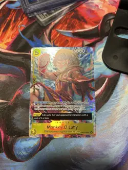One Piece CCG Monkey D Luffy Promo Card #OP07-109 - Image 1