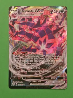 Pokemon TCG - Eternatus VMAX 117/189 Darkness Ablaze - Image 1