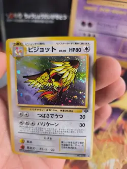 Pokemon Karte Card Pidgeot Tauboss Jungle Dschungel 1997 Holo Wotc japanese NM+ - Image 5