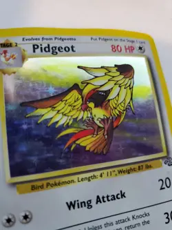 Pidgeot Jungle Set Holo Pokemon Card Base WOTC - Image 3