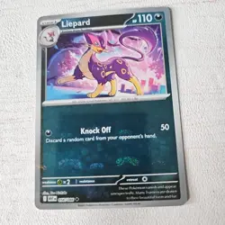 Pokemon TCG Liepard 056/086 White Flare Masterball Reverse Holo Card NM - Image 1