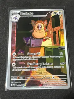 Raticate 099/088 Me03: Perfect Order Holo Illustration Rare Pokemon Card. NM - Image 1