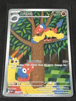 Archen 131/086 Sv: White Flare Illustration Rare Pokemon Card Near Mint - Image 1