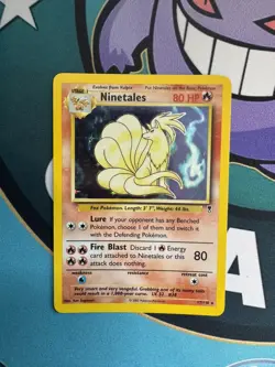 Pokemon TCG Ninetales Legendary Collection Holo Rare Card 17/110 NM/Mint - Image 1