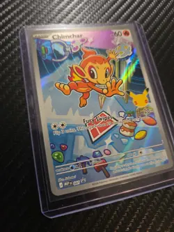 Pokemon 30th Anniversary Sinnoh Promo: Chimchar 041 Pokemon Card/NM - Image 3