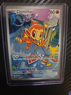 Pokemon 30th Anniversary Sinnoh Promo: Chimchar 041 Pokemon Card/NM - Image 4