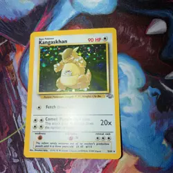 Kangaskhan 5/64 Jungle Pokemon Card Unlimited Holo Rare NM - Image 1
