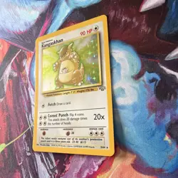 Kangaskhan 5/64 Jungle Pokemon Card Unlimited Holo Rare NM - Image 3