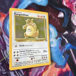 Kangaskhan 5/64 Jungle Pokemon Card Unlimited Holo Rare NM - Image 4
