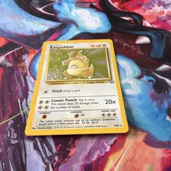 Kangaskhan 5/64 Jungle Pokemon Card Unlimited Holo Rare NM - Image 5