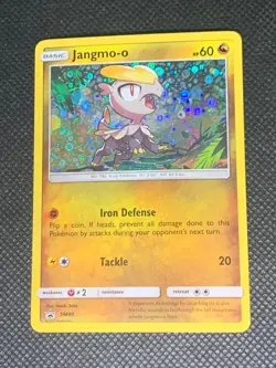 Jangmo-o Holo SM40 - Su & Moon Promo Pokemon Card - LP - Image 1