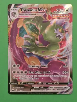 Pokemon TCG - Tornadus VMAX 125/198 Chilling Reign - Image 1
