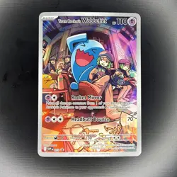 Team Rocket's Wobbuffet 203 Sv: Scarlet & Violet Promo Cards Holo - Image 1