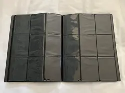 Monster Protectors Black 9 Pocket Side Loading Binder 20 pg 360 Cards Ultra Pro - Image 3