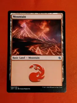Magic The Gathering * Special * Mountain 068/078 MTG Jumpstart - Unplayed Mint+ - Image 1