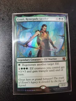 Ezuri, Renegade Leader Duel Decks Elves vs. Inventors Foil NM MtG Magic - Image 1