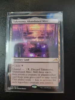 Takenuma, Abandoned Mire Kamigawa: Neon Dynasty NM MtG Magic - Image 1