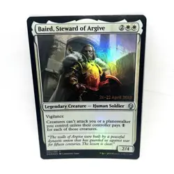 Baird, Steward of Argive Dominaria Prerelease Promo Foil MTG Magic The Gathering - Image 1