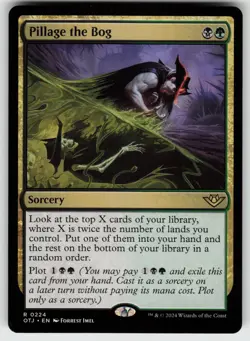 Pillage the Bog R Outlaws of Thunder Junction 224 MTG - Image 1