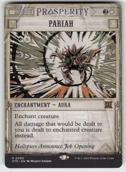 Pariah R Outlaws of Thunder Junction: Breaking News 5 MTG - Image 1