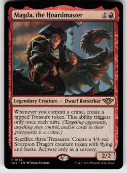 Magda, the Hoardmaster R Outlaws of Thunder Junction 133 MTG - Image 1