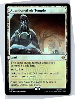 Abandoned Air Temple R Avatar: The Last Airbender 263 FOIL Near Mint - Image 1