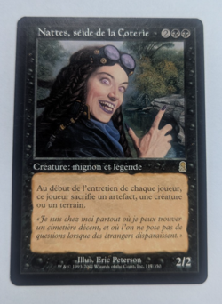 Magic Mtg French Odyssey Braids Cabal Minion lightly played - Image 1