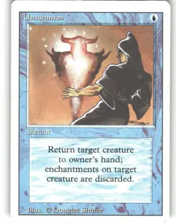 Unsummon - Revised Edition - MTG - Common - # - NM - Image 1