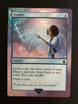Ponder (Doctor Who) ALTERED, playset of four (4) hand-painted extended art - Image 2