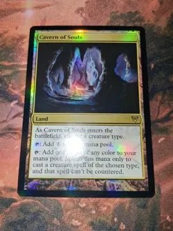 MTG FOIL Cavern Of Souls Avacyn Restored NM - Image 1