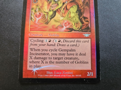1x MTG Gempalm Incinerator Foil Legions MP Magic the Gathering - Image 3