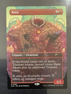 Magic: The Gathering Xorn SLD Creature 2495 Rare Ian Permana - Image 1